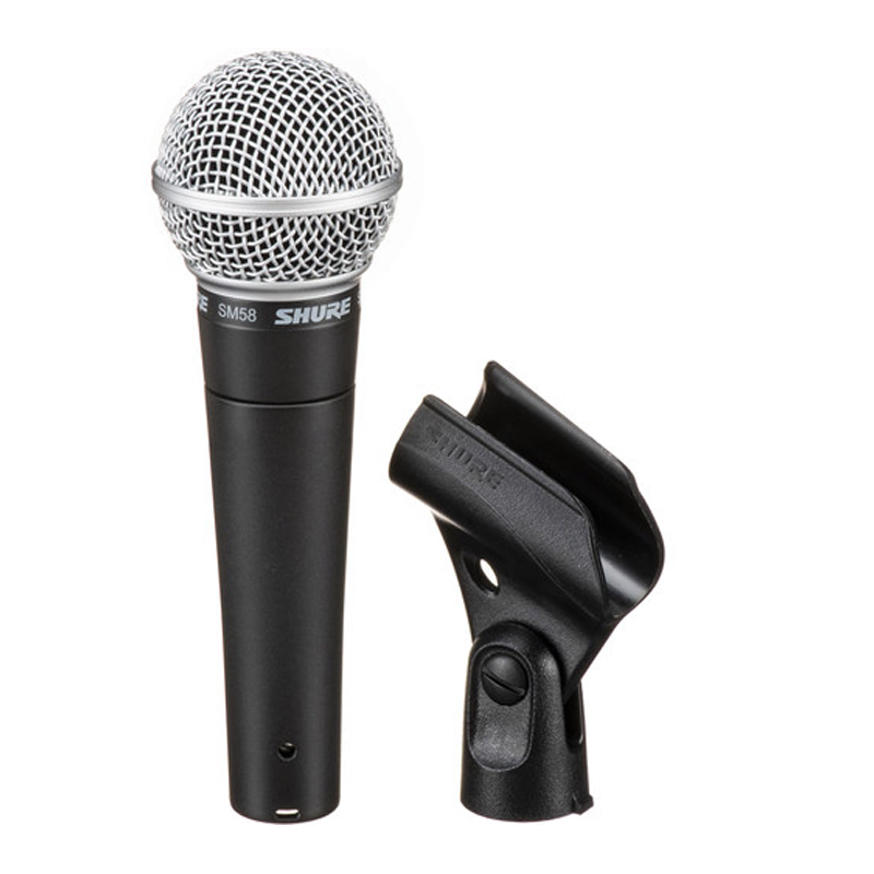 Shure SM58 Handheld Dynamic Microphone with Cable - Cardioid Shure SM58 Handheld Dynamic Microphone with Cable - Cardioid