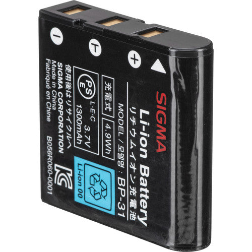 Sigma BP-31 Rechargeable Lithium-ion Battery for Sigma DP Series