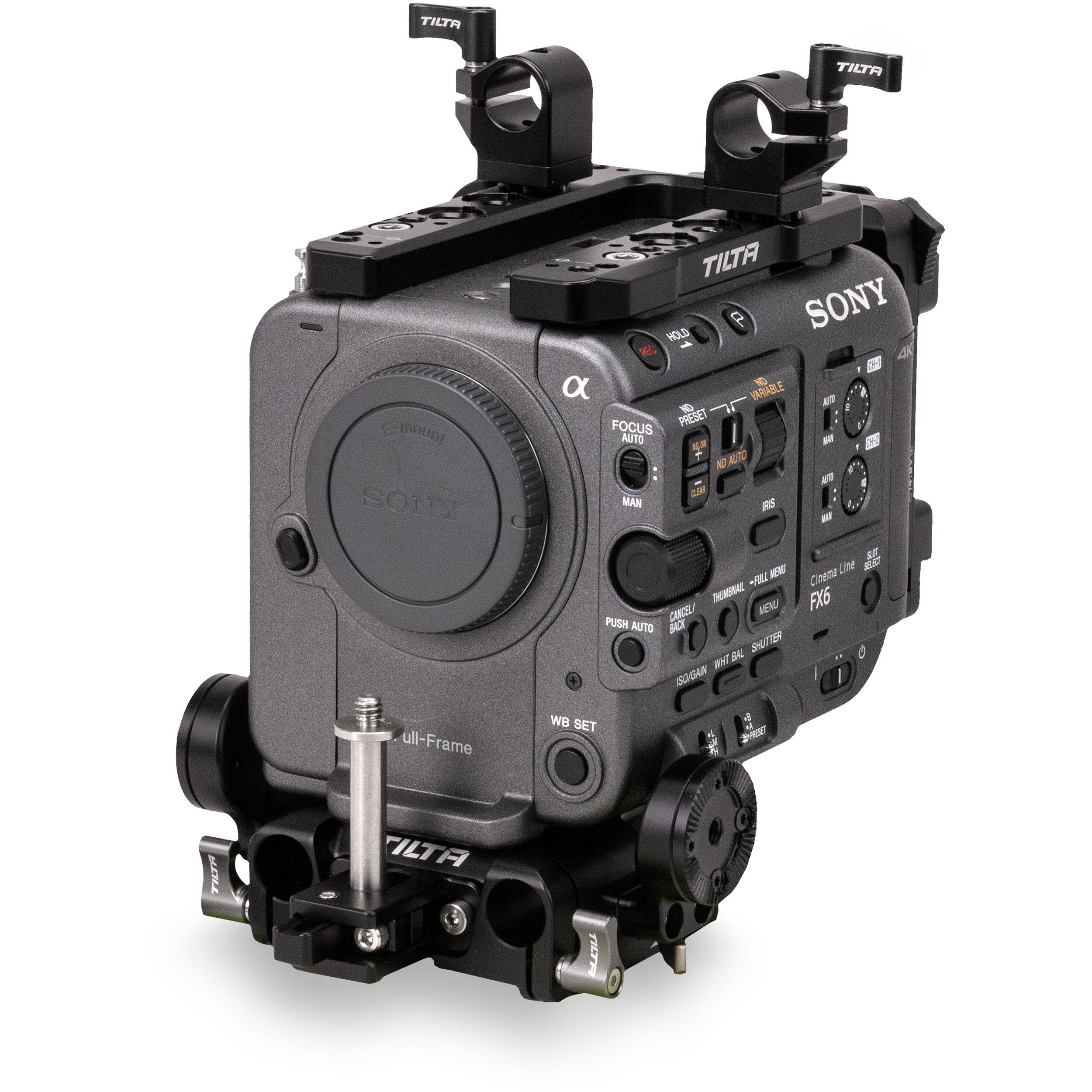 Sony FX6 TILTAフルリグ　フォローフォーカスセット Tilta Camera Cage for Sony FX6 with Gold Mount Battery Plate
