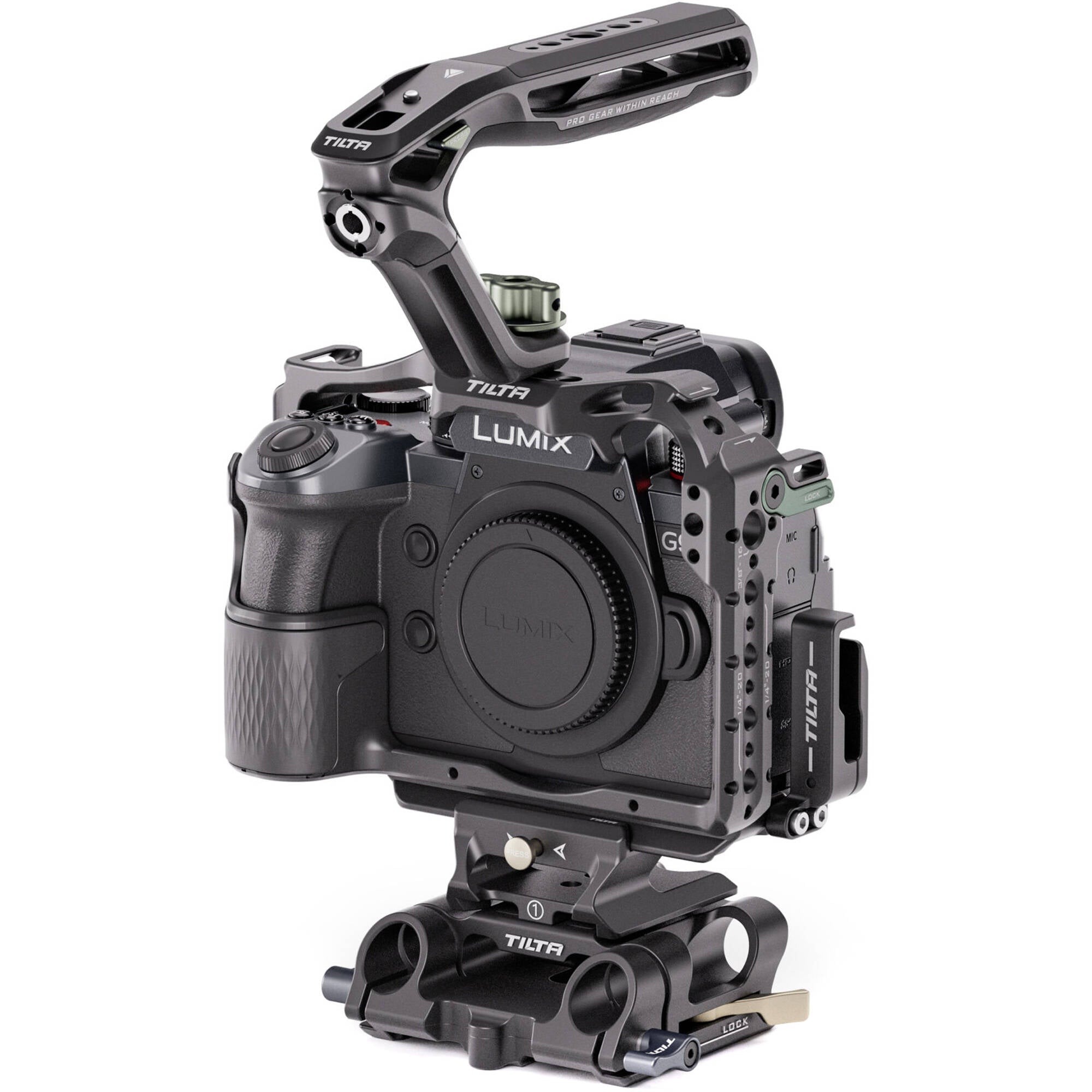 Tilta Camera Cage Basic Kit for Panasonic G9 II (Black)