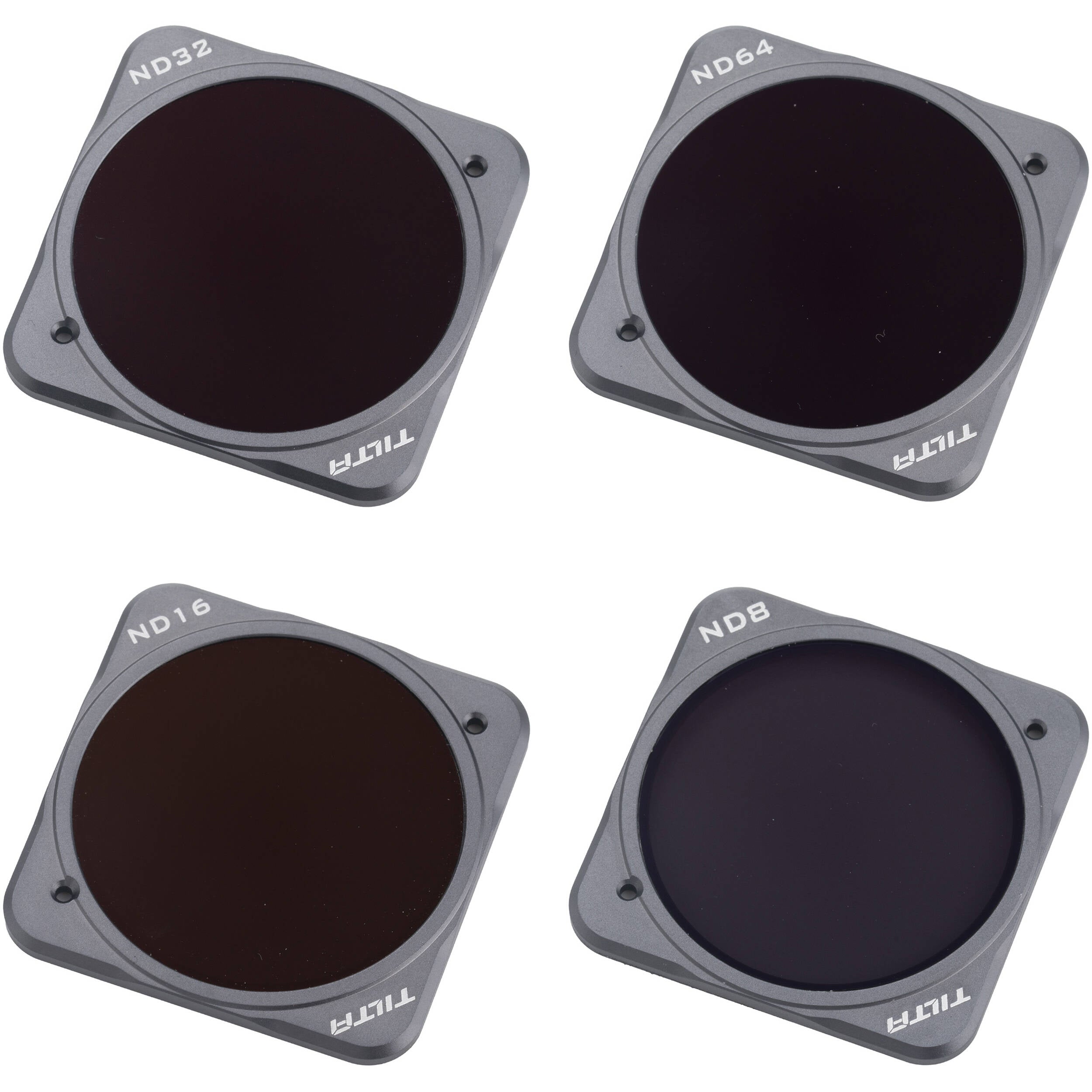 Tilta ND Filter Set for DJI Osmo Action 2 (DJI Gray, ND8/16/32/64)