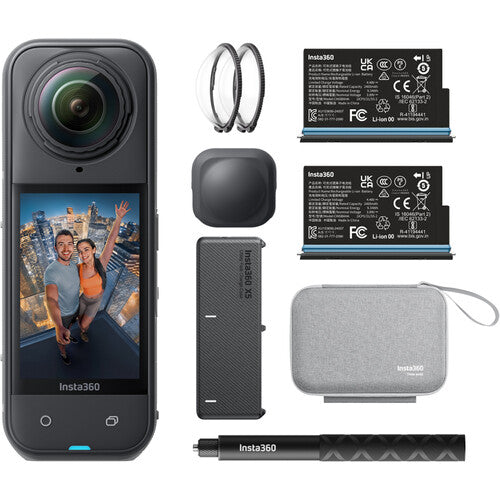 Insta360 X5 360 Action Camera Essentials Bundle | ExcellentPhoto.ca