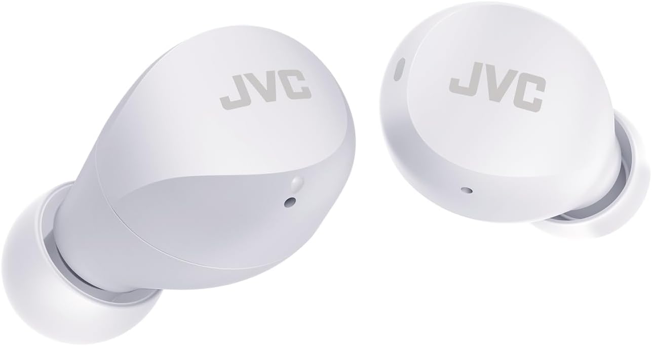 JVC Special Edition Gumy Mini Wireless Earbuds (White) HA-Z66T-W
