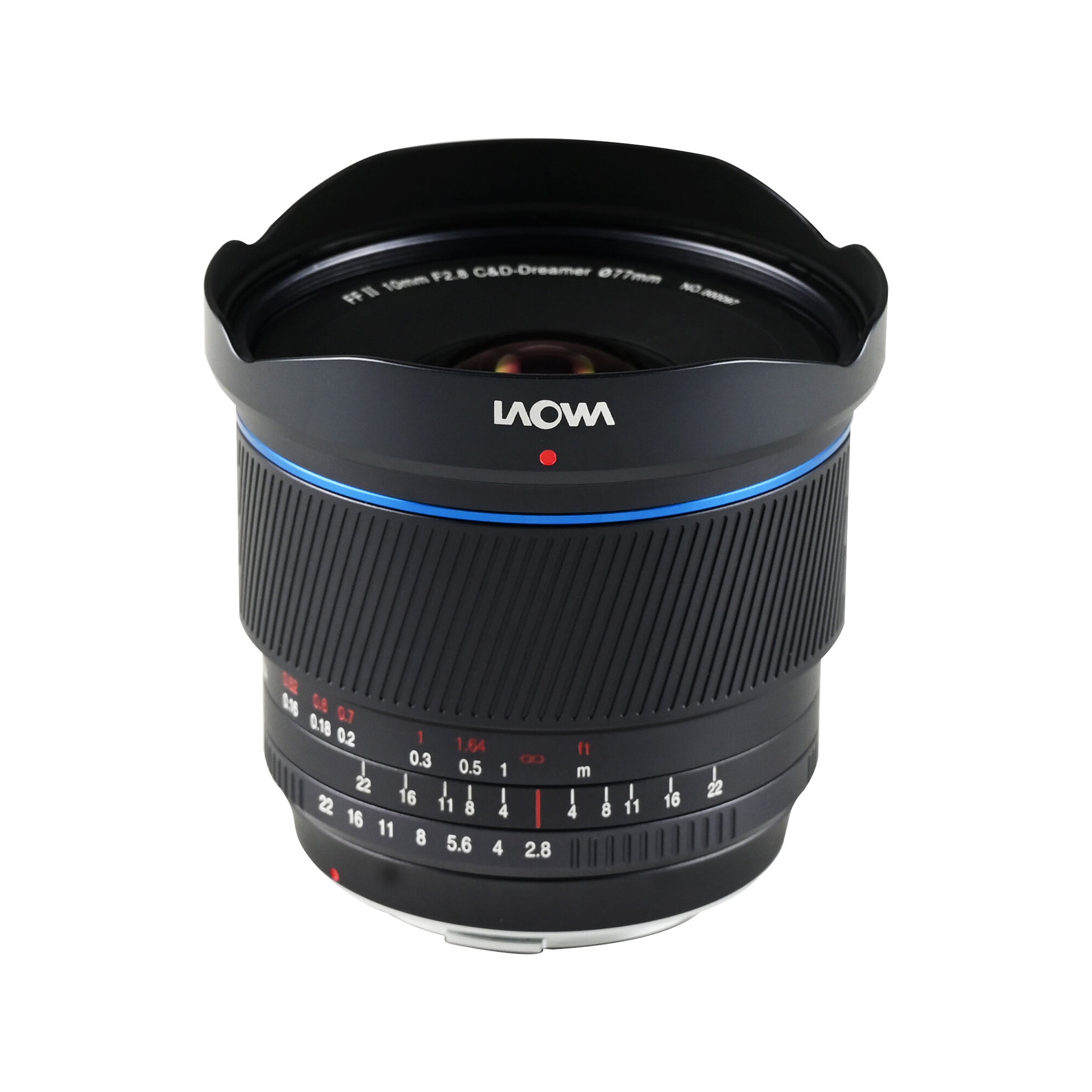 Venus Optics Laowa 10mm f/2.8 Zero-D FF 5 - Blade Aperture - Manual