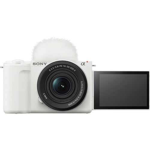 SONY ZV-E10 II ホワイト 16-50mmレンズ付き Sony ZV-E10 II Mirrorless Camera with 16-50mm Lens (White)