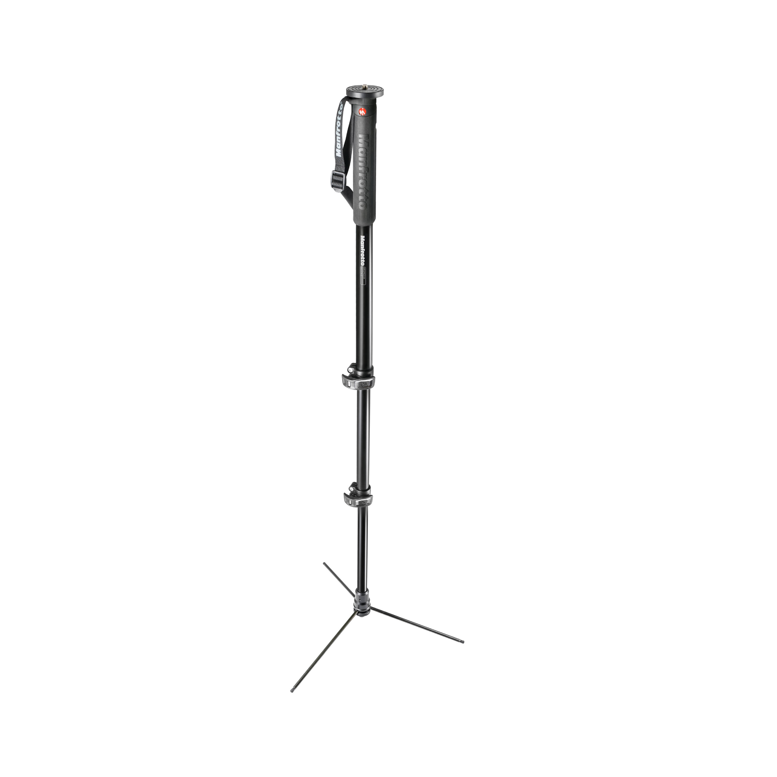 Manfrotto MMXPROA3B Prime Base Aluminium XPRO Monopod with 3 Section