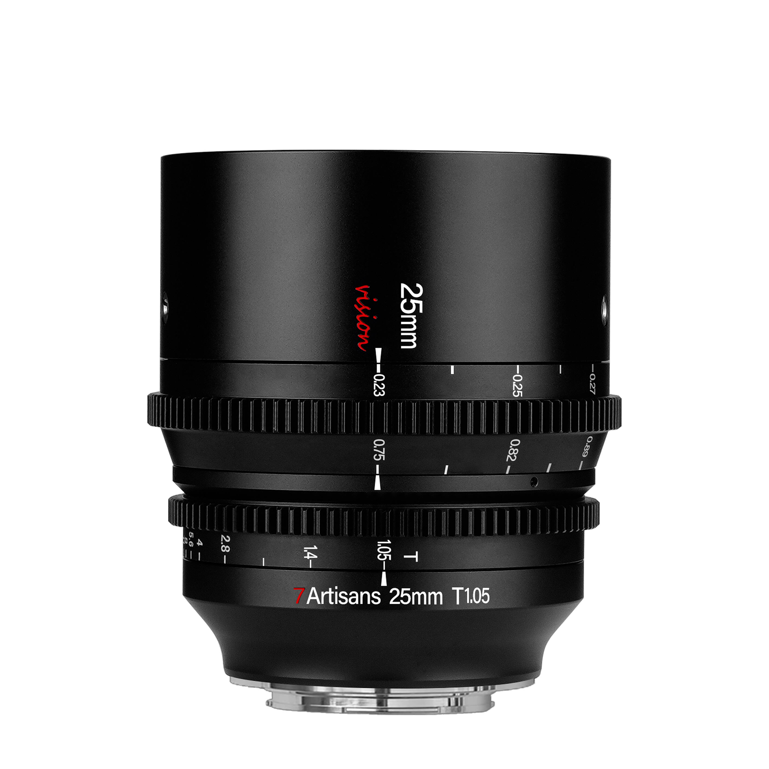 7artisans 35mm T1.05 Vision Cine Lens for Fujifilm X