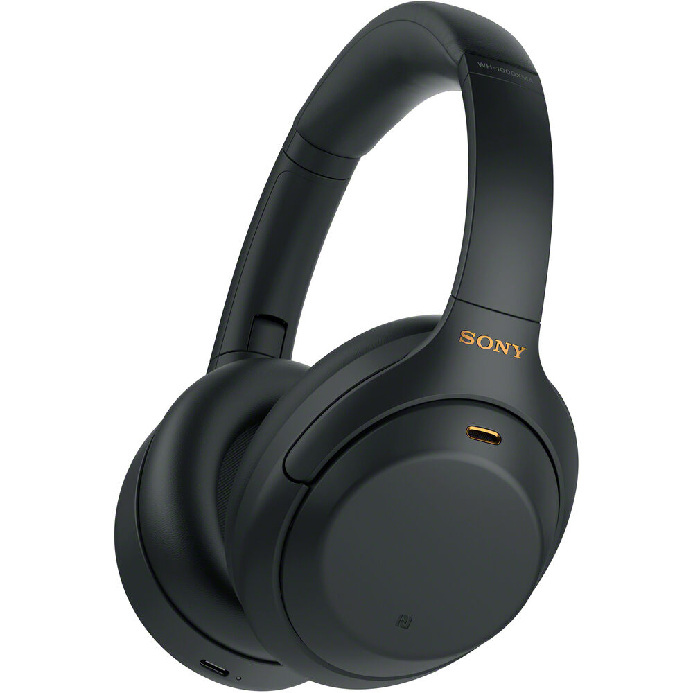 Sony WH-1000XM4 - Headphones with mic - full size - Bluetooth -