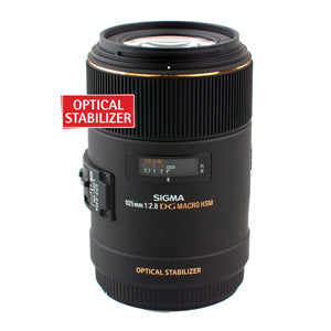 SIGMA 105mm F2.8 Macro EX DG HSM Lens for canon EF OS105MHC