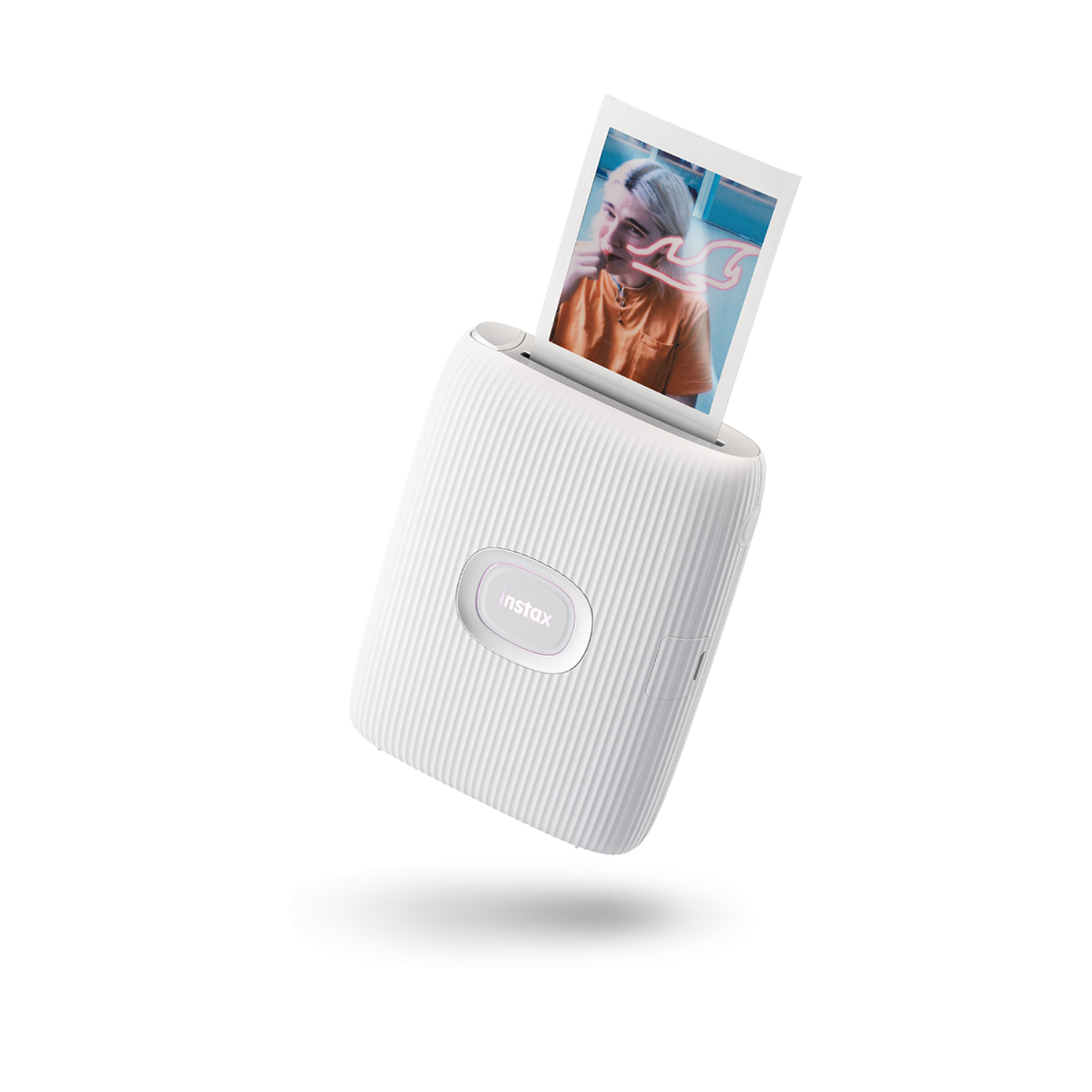 FujiFilm Instax Mini Link 2 Smartphone Printer Clay White FujiFilm Instax Mini Link 2 Smartphone Printer Clay White