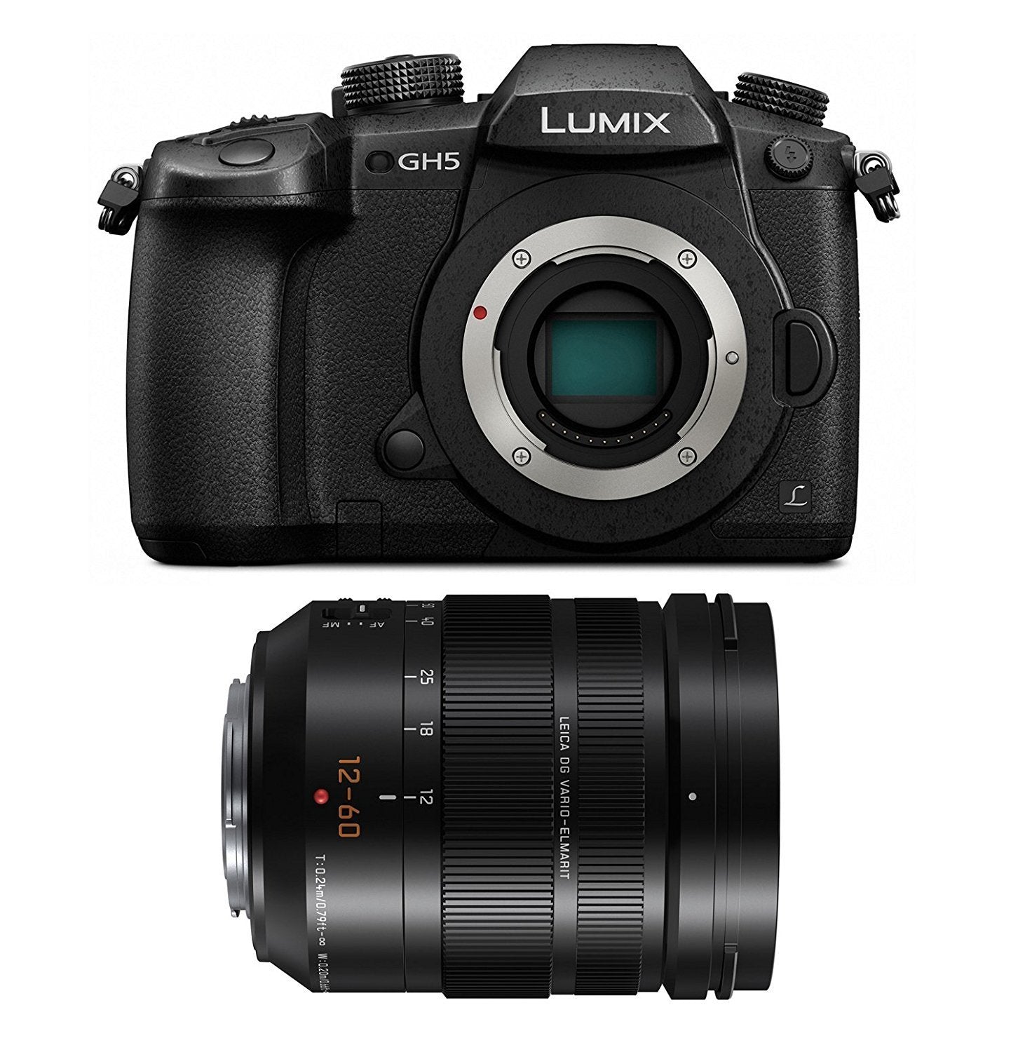Panasonic Lumix GH5 + 12-60 mm F/2.8-4 OIS Noir (Précommande