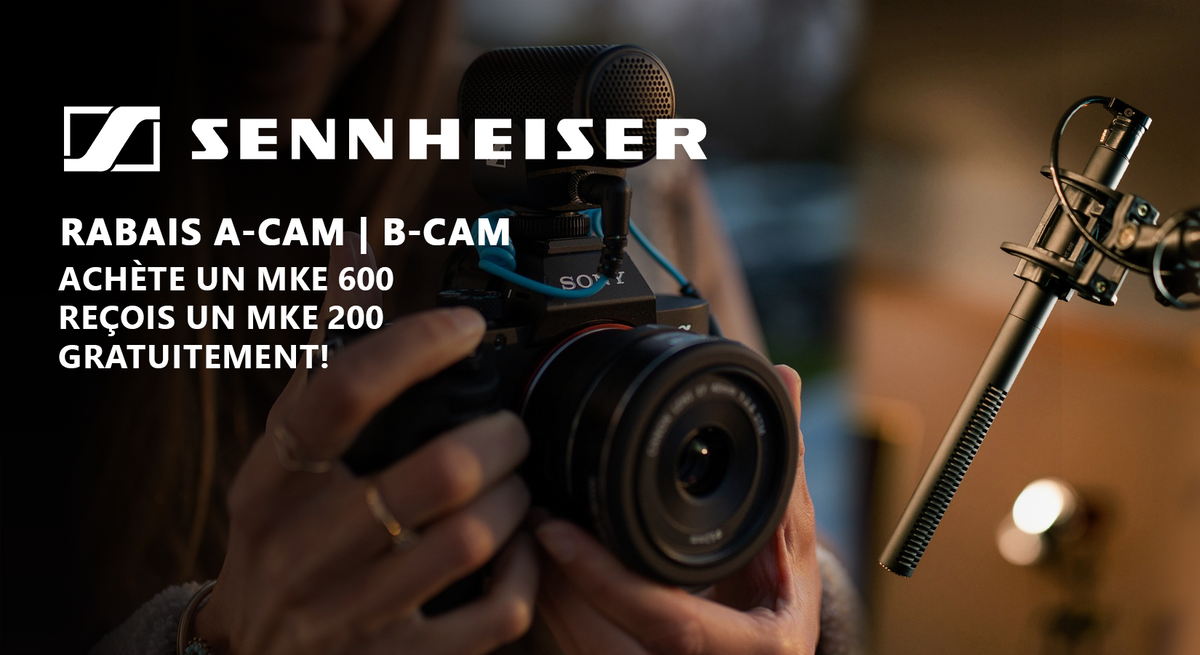 Sennheiser A-Cam | B-Cam Promotion - Ends December 31st 2025