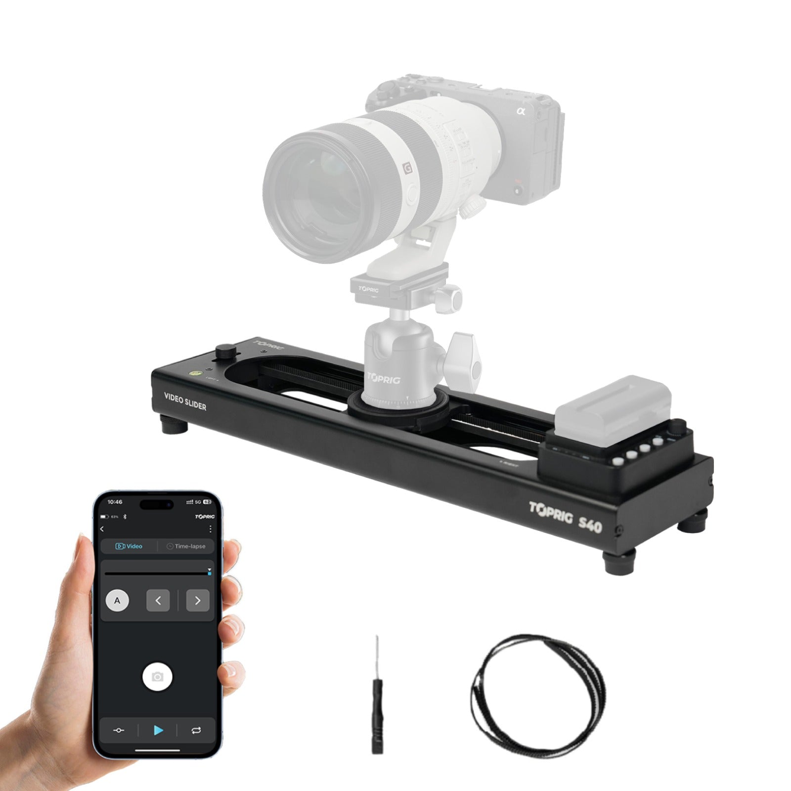Accsoon Toprig  S40 Video Slider