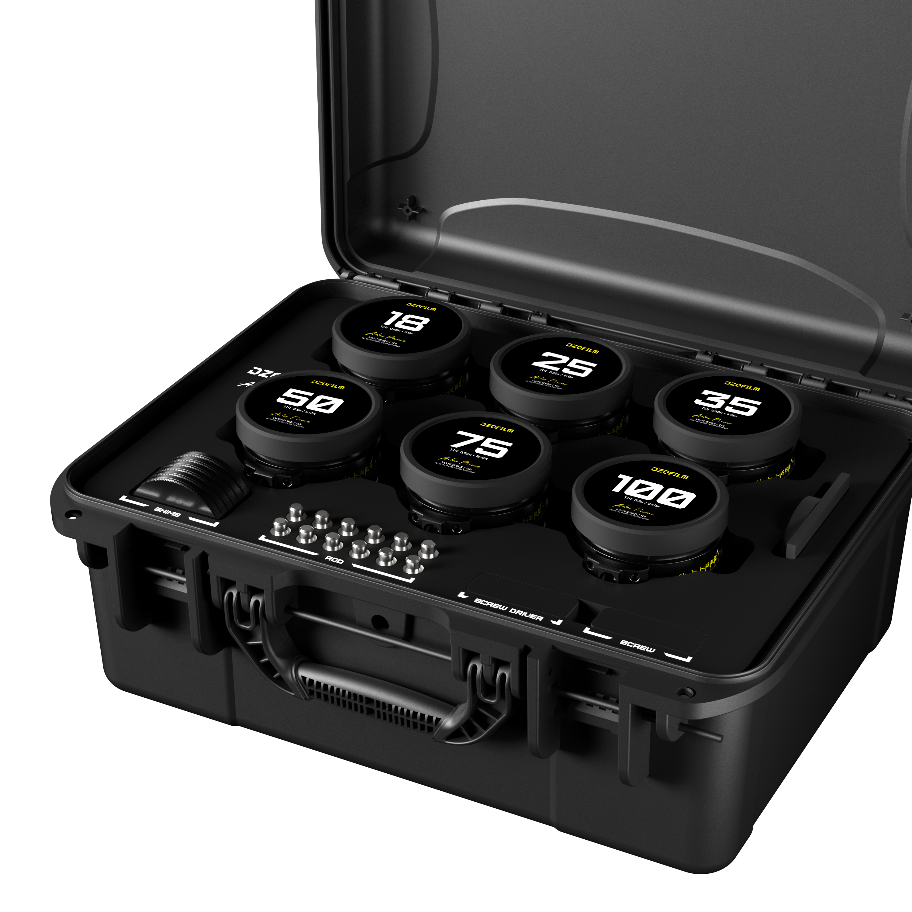 DZOFilm Arles FF/VV Prime Cine 6-Lens Set (ARRI PL)