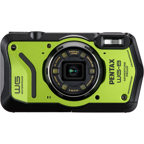 PENTAX Ricoh WG-8 Digital Camera (Green)