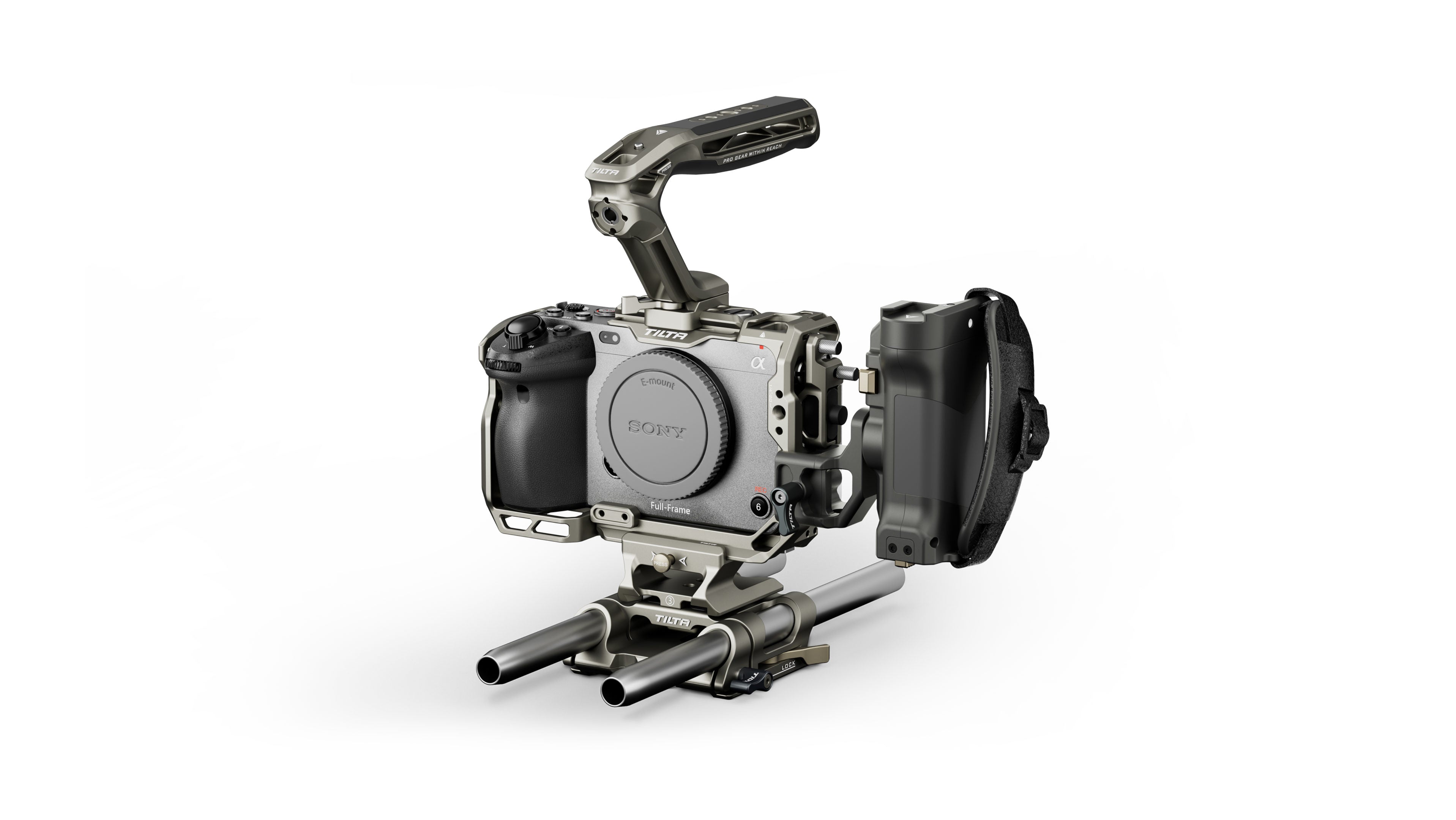 Tilta Camera Cage for Sony FX3/FX30 V2 Pro Kit - Titanium Gray