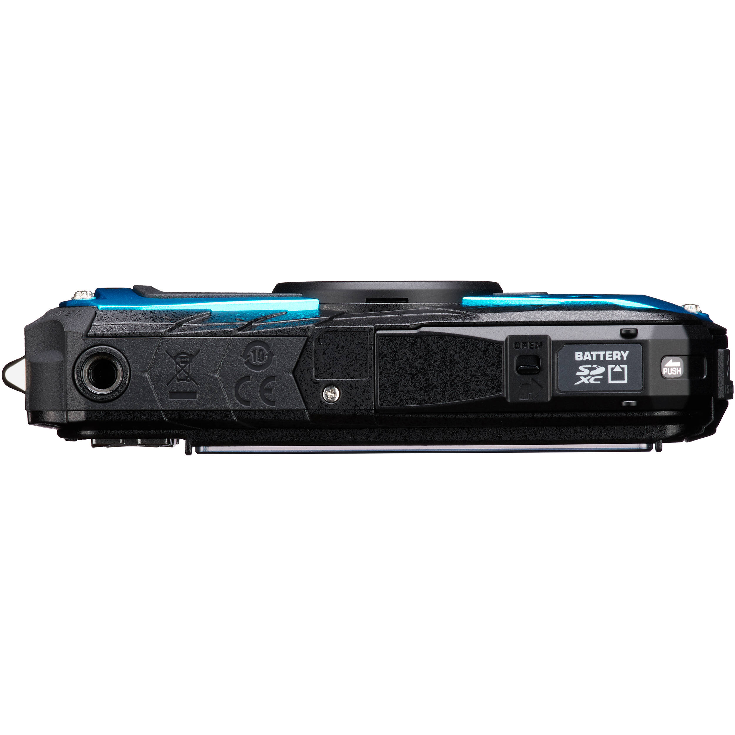 Pentax Ricoh WG-90 Digital Camera (Blue) | ExcellentPhoto.ca