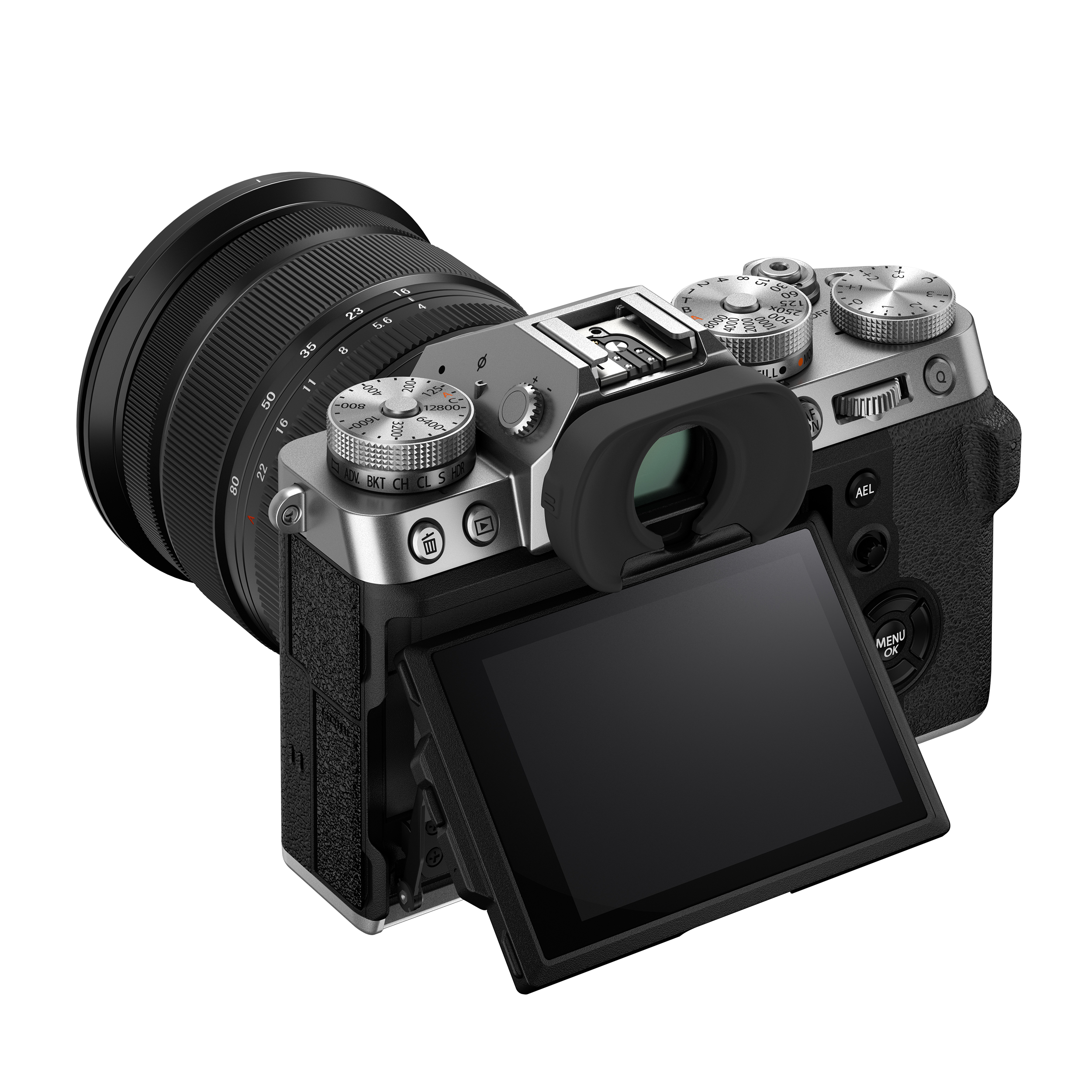 Fujifilm X-T5 Mirrorless Camera with 16-80mm Lens - Silver