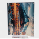 Acrylic picture frame with magnetic Closure and acrylic base - 8x10