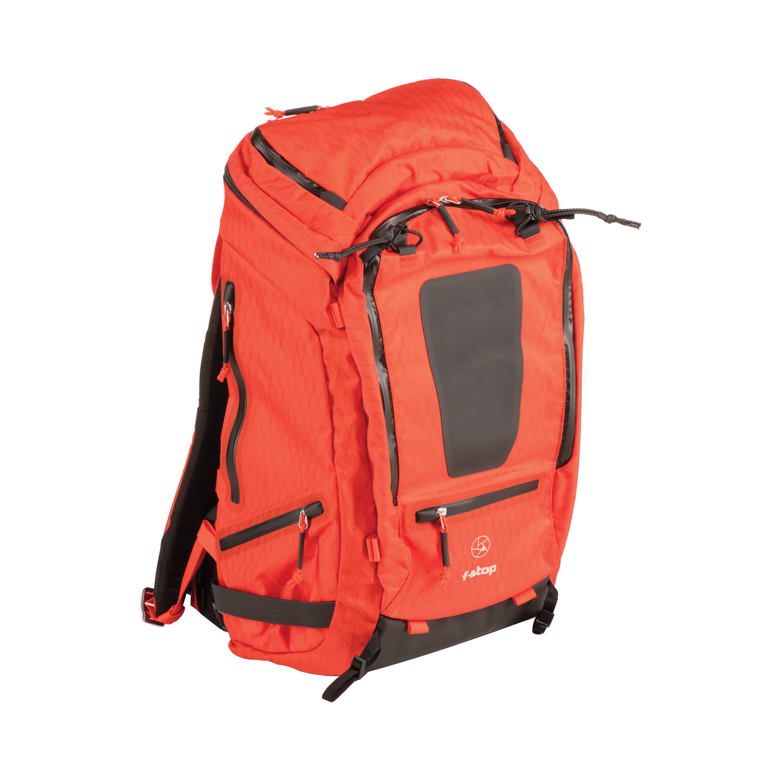 F-stop tiopa 50l Duradiamond Travel & Adventure Camera Backpack Bundle - Magma Red