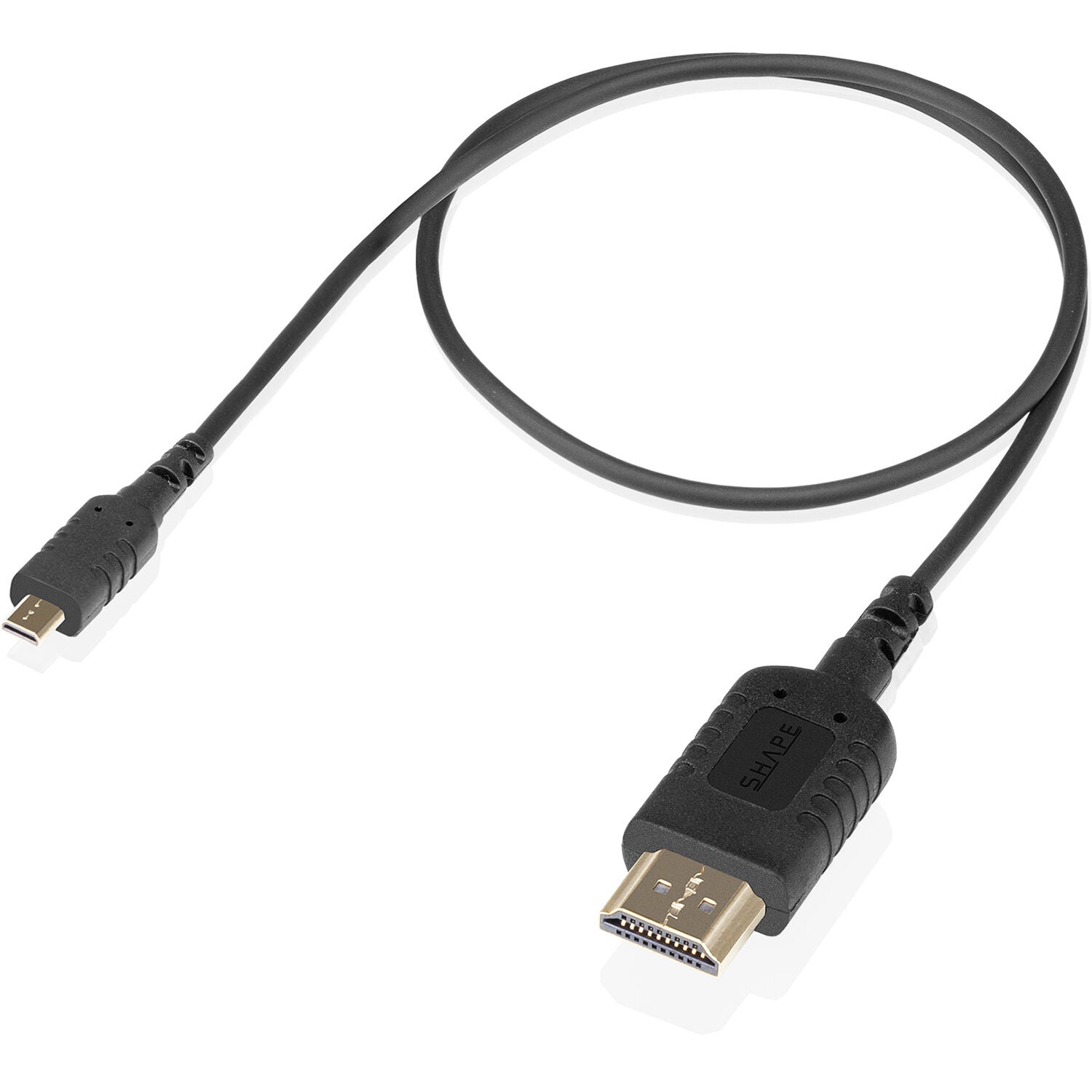 SHAPE Skinny HDMI to Micro HDMI 8K Ultra High-Speed Cable (18")