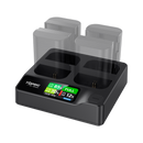 Accsoon TOPRIG 100W 4-BAY LP-E6 Charger rapide