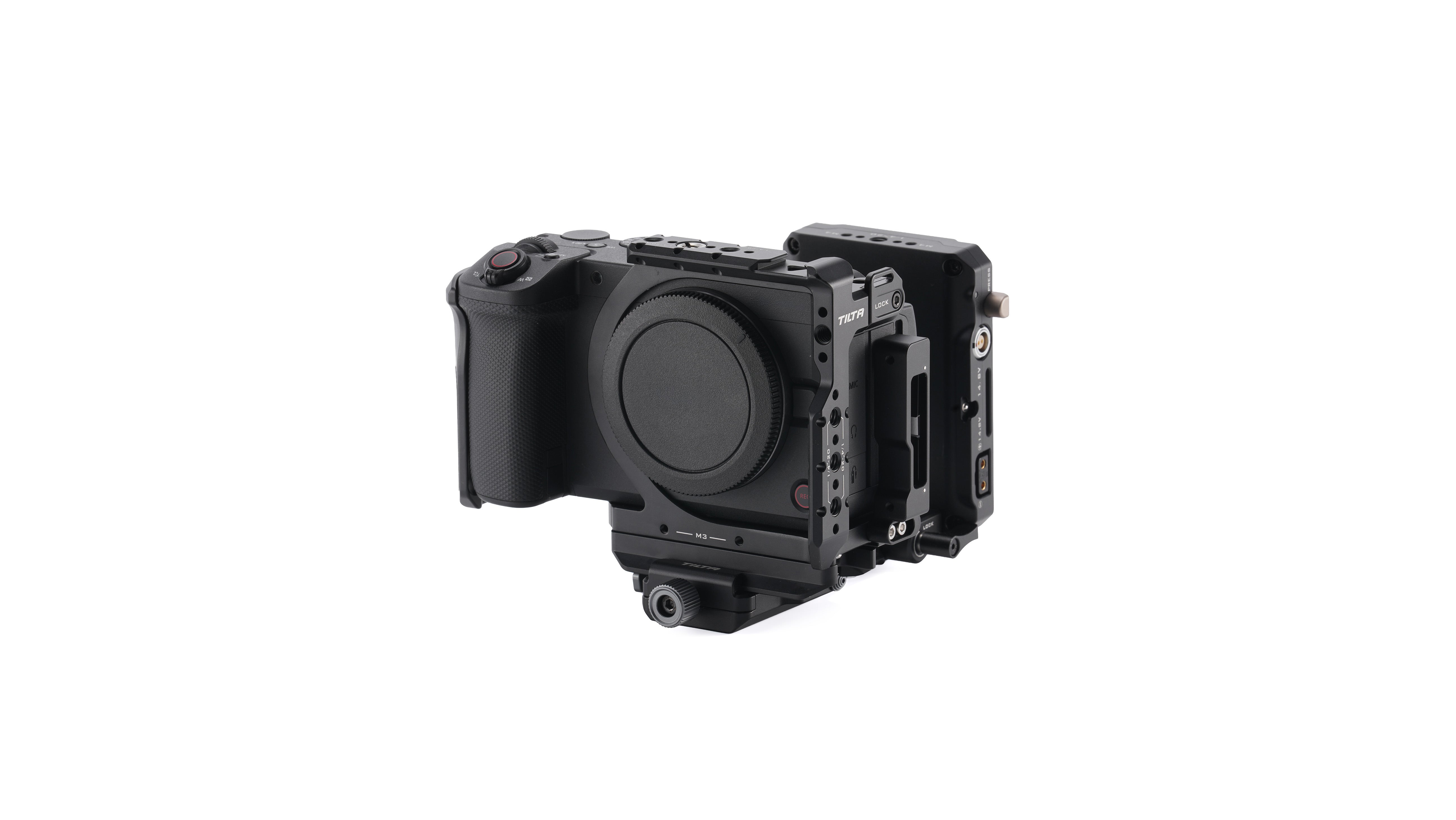 Tilta Camera Cage for Canon R6 V Power Kit - Black