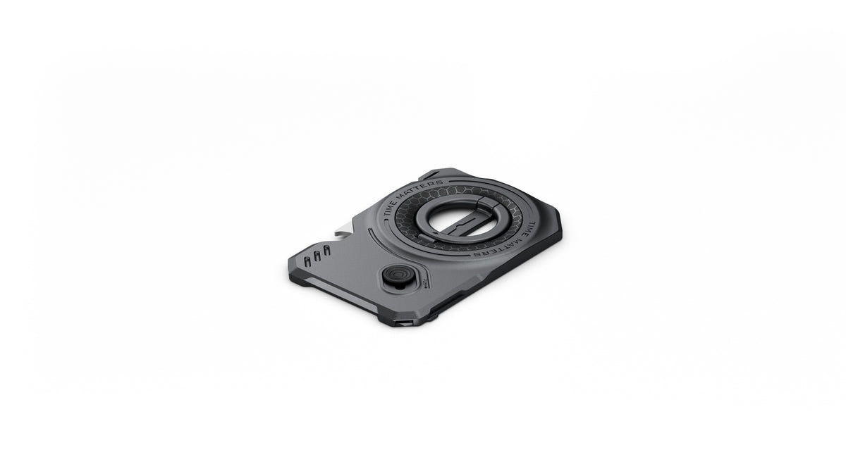 Tilta Khronos Multi-Functional Magnetic Backplate for iPhone 18 Pro - Space Gray
