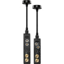 Teradek Bolt 6 XT MAX 12G-SDI/HDMI Wireless Transmitter/Receiver Kit (Gold Mount)