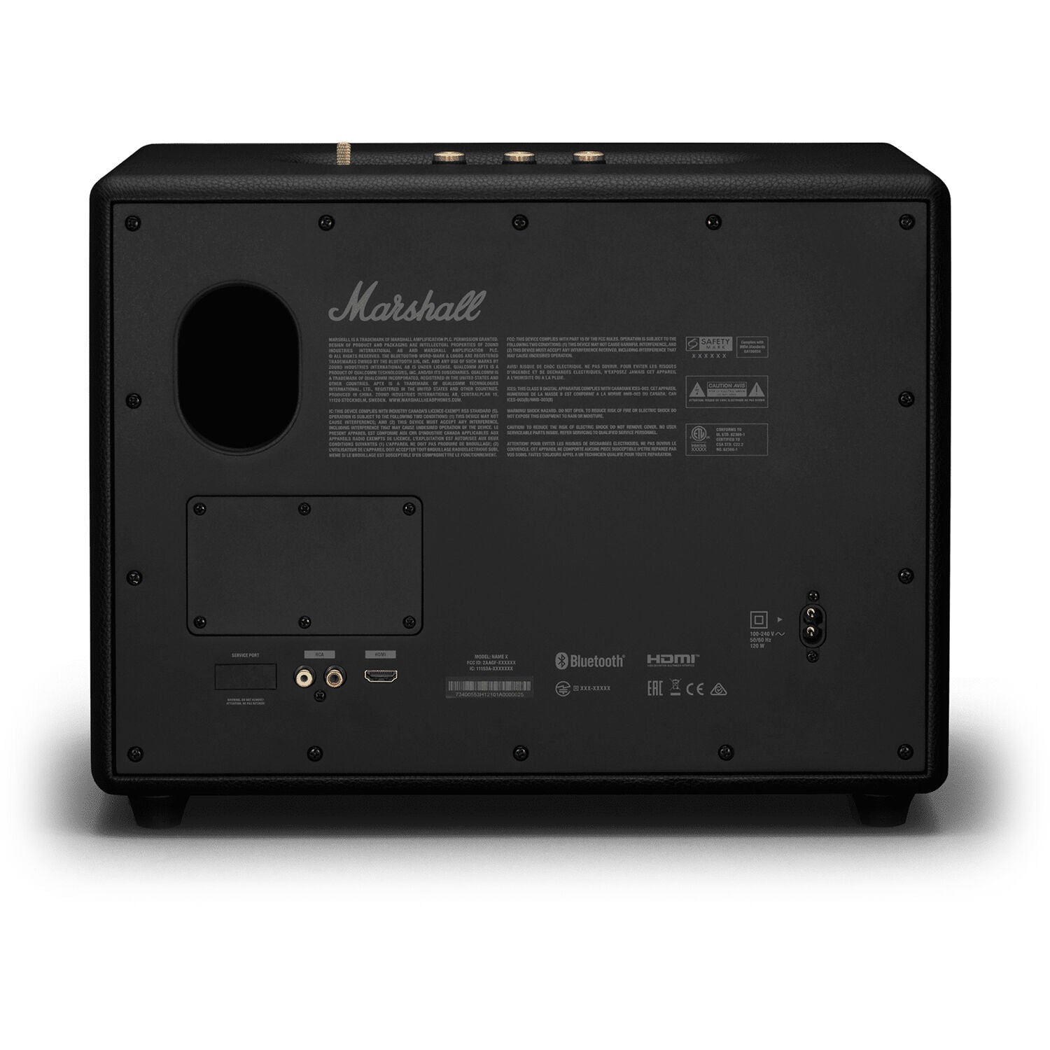 Marshall Woburn III 150W Bluetooth Speaker (Black) | ExcellentPhoto.ca