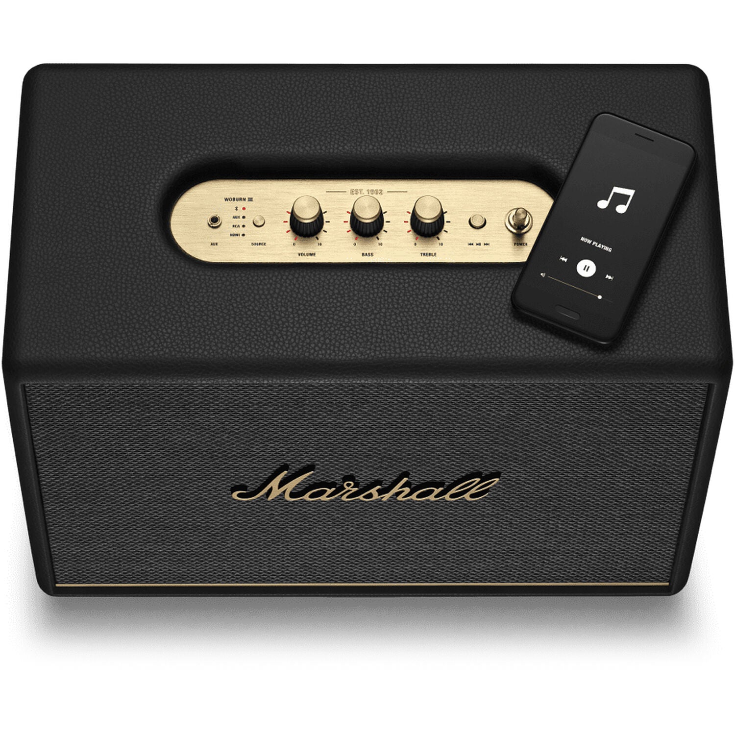 Marshall WOBURN III ブラック Marshall Woburn III 150W Bluetooth Speaker (Black) | ExcellentPhoto.ca