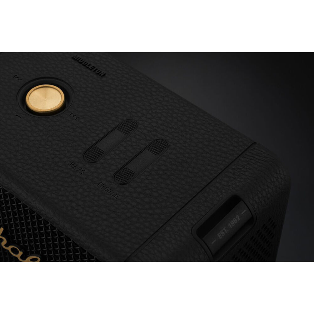Marshall Middleton Portable Bluetooth Speaker (Black)