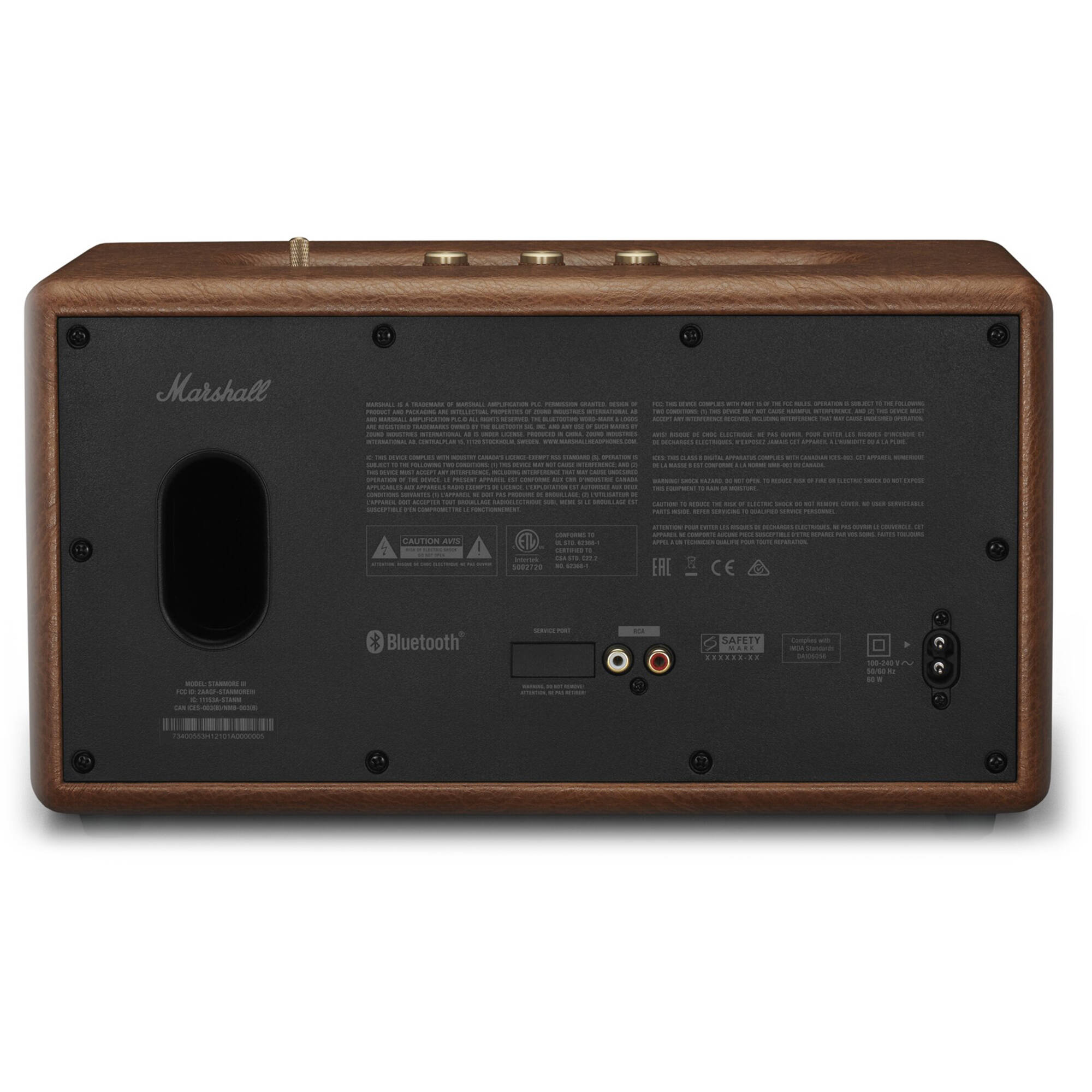 Marshall Stanmore III Bluetooth Speaker System (Brown)