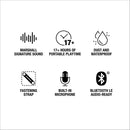 Marshall Willen II Portable Bluetooth Speaker (Black & Brass)