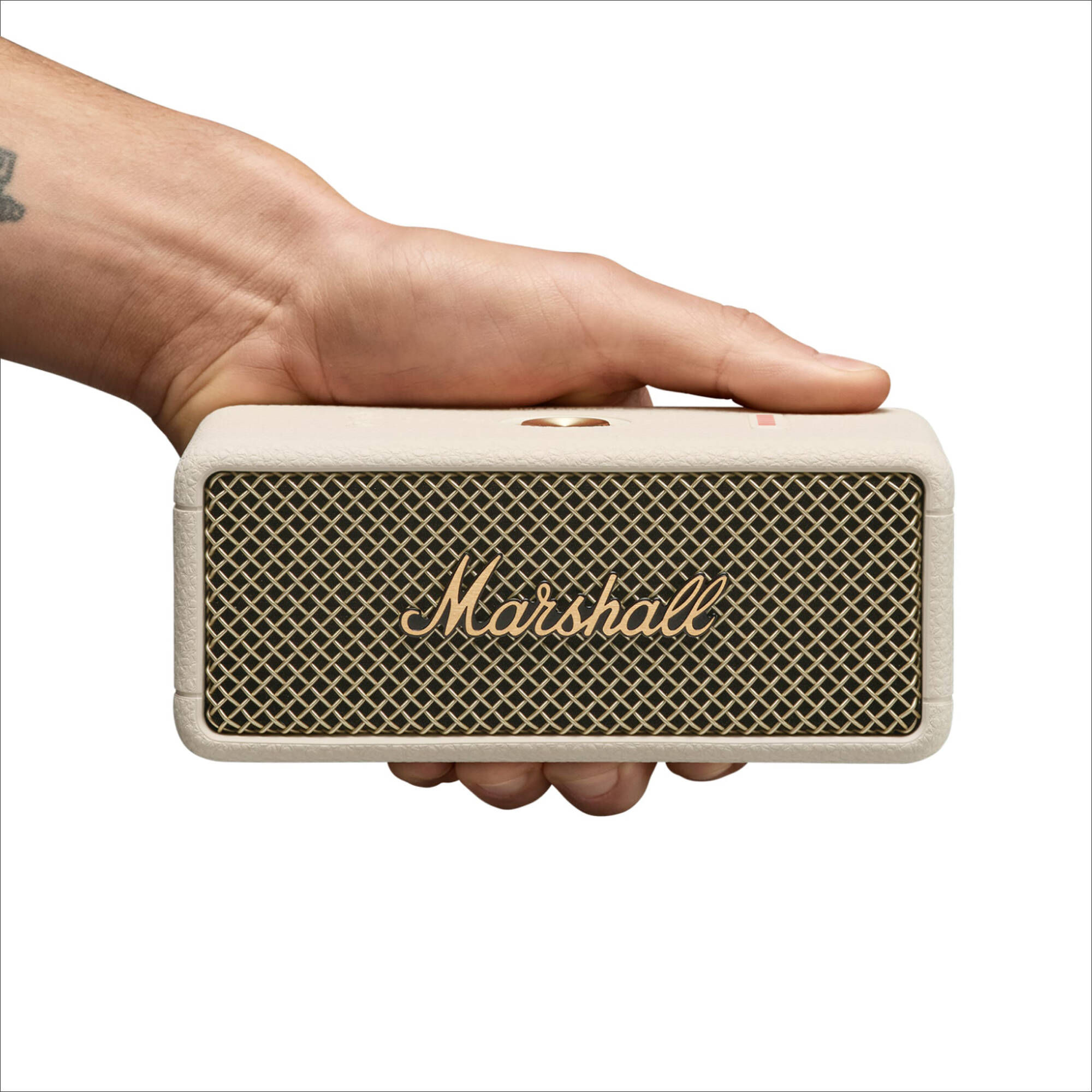 Marshall Emberton III Portable Waterproof Wireless Speaker (Cream)