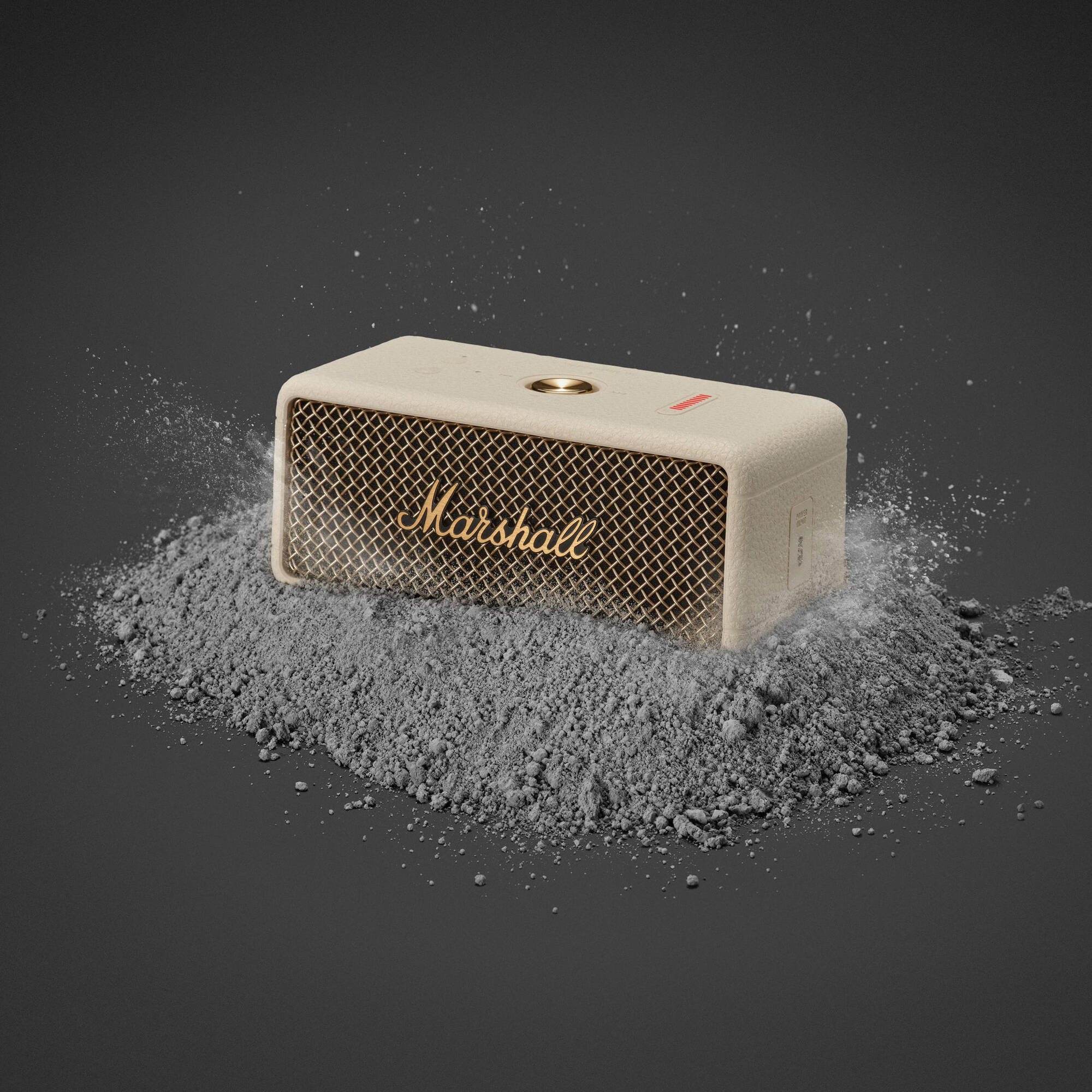 Marshall Emberton III Portable Waterproof Wireless Speaker (Cream)