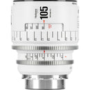 7Artisans INFINTE 105mm T2.1 Cine Lens (ARRI PL, White)