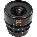 7Artisans 10 mm T2.1 Canon (montage EOS-R) - noir