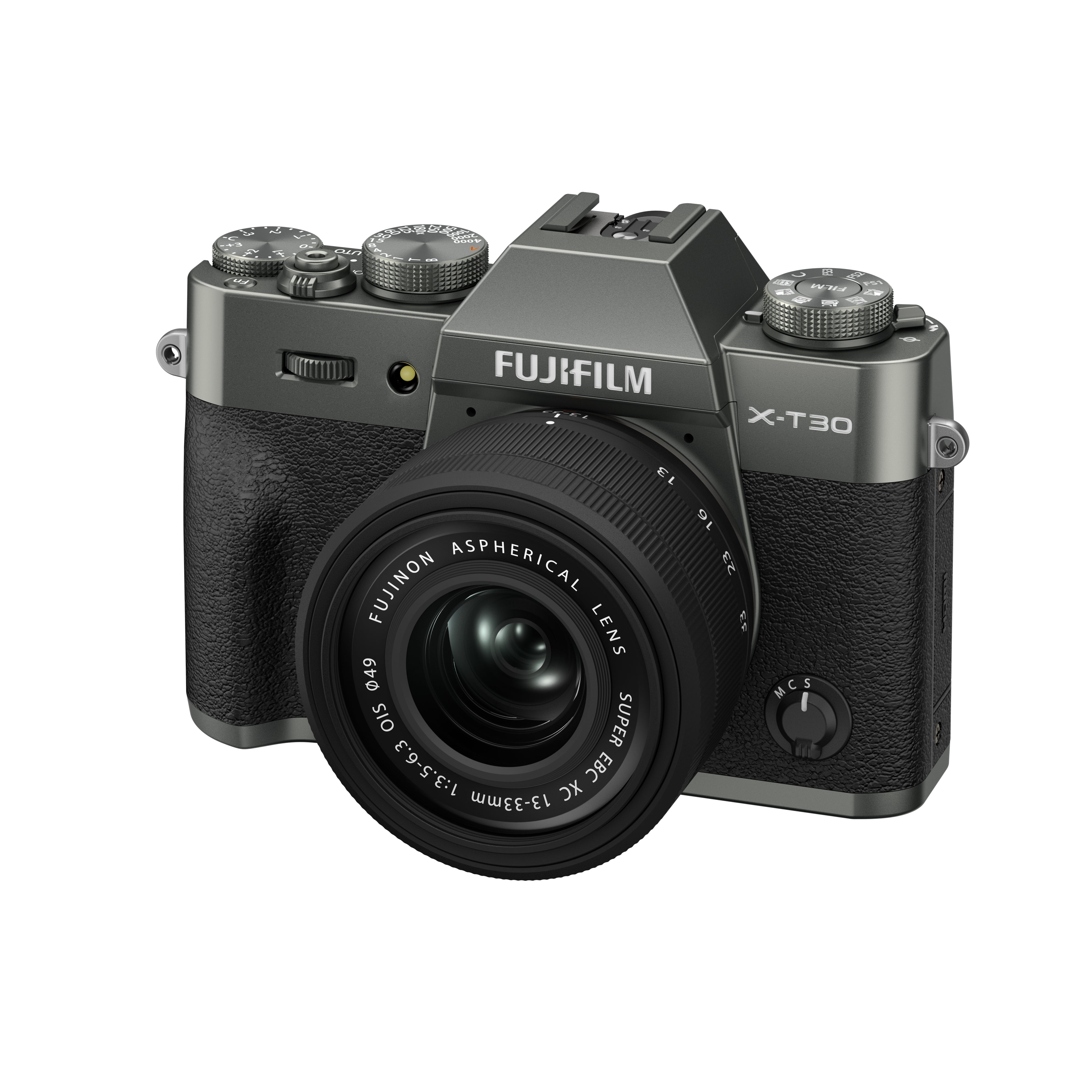 FUJIFILM X-T30 III Mirrorless Camea Body, w/ XC13-33mmF3.5- 6.3 OIS Lens Kit, Charcoal Silver
