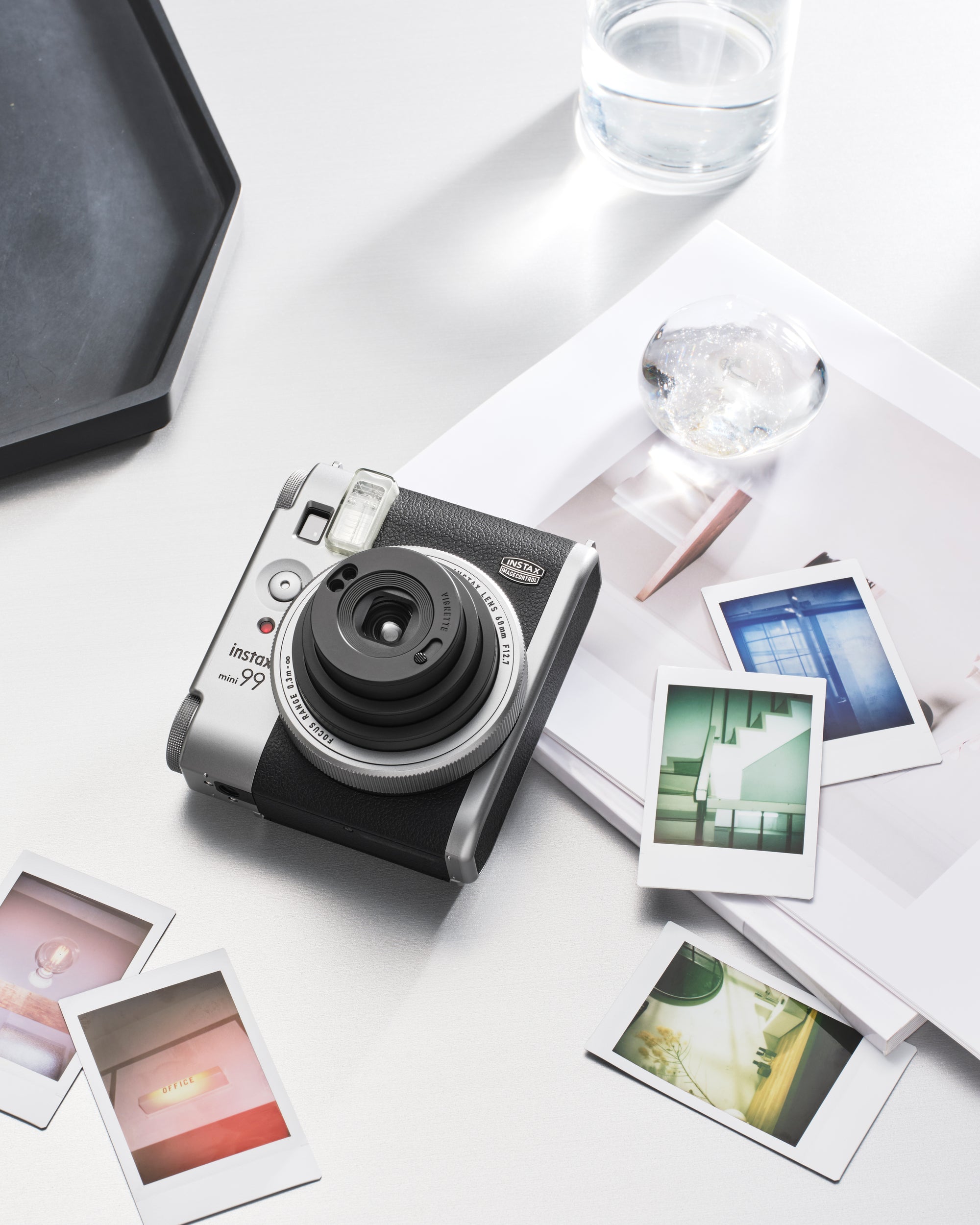 FUJIFILM instax mini 99 Analog Instant Camera - Silver