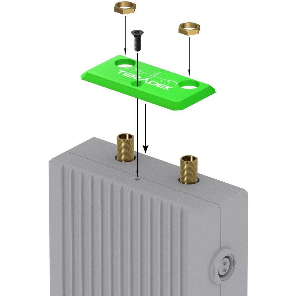 Teradek Accessory Plate for Bolt 1000/3000 (Green)