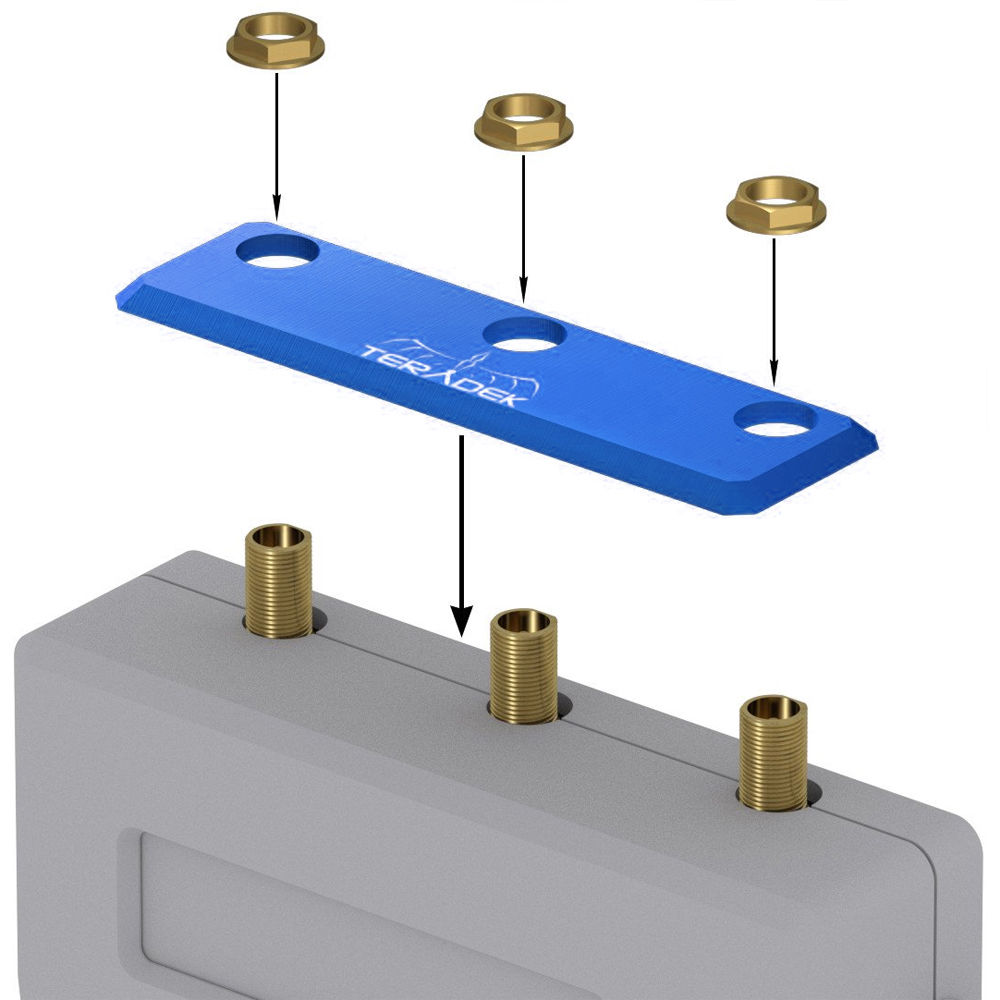 Teradek Bolt Accessory Identification Plate for 1000/3000 Receiver (Blue)