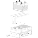 Support de montage de nœud Teradek (haut plaque) pour le module d'extension des obligations et l'encodeur de la série Cube 600/700