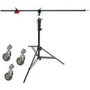 MANFROTTO 085bs Boom et stand en service lourd (noir)