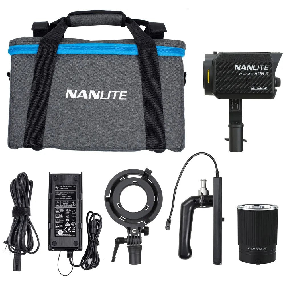 Nanlite Forza 60B II LED Bi-color Spot Light 3 KIT