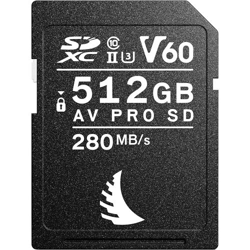 Angelbird 512GB AV Pro MK2 UHS-II SDXC V60 Memory Card