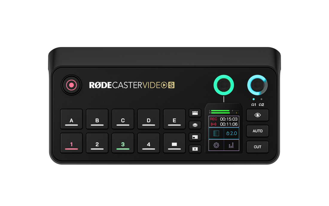 RODE RODECaster Video S All-in-One Audio/Video Console