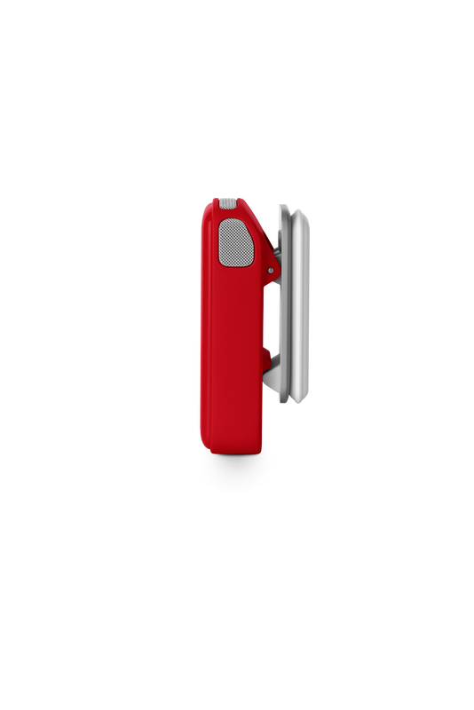 RODE Wireless Micro 2-Person Ultracompact Wireless Microphone System with USB-C Connector (2.4 GHz, Red)