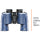 Bushnell 8x42 H2O Porro Prism Binocularss (Dark Blue)