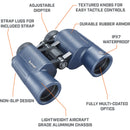 Bushnell 10x42 H2O Porro Prism Binoculars (bleu foncé)